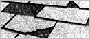 Cracked and broken shingles